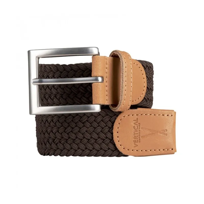 Ceinture tressées marron - Vertical