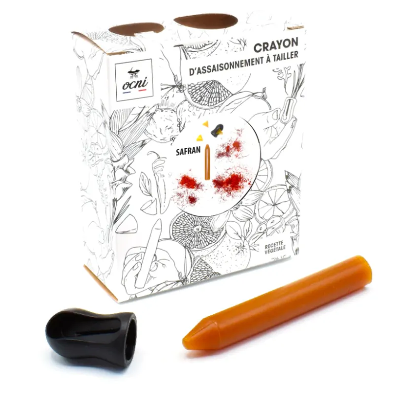 Coffret 1 crayon : Safran bio - Ocni