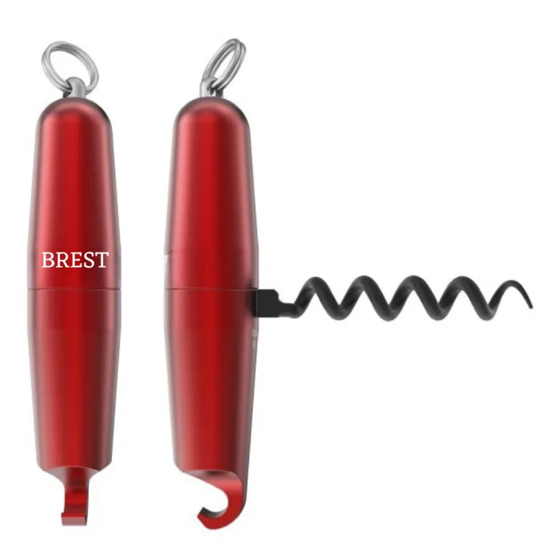 Tire bouchon / Décapsuleur Rouge - Brest - Lance