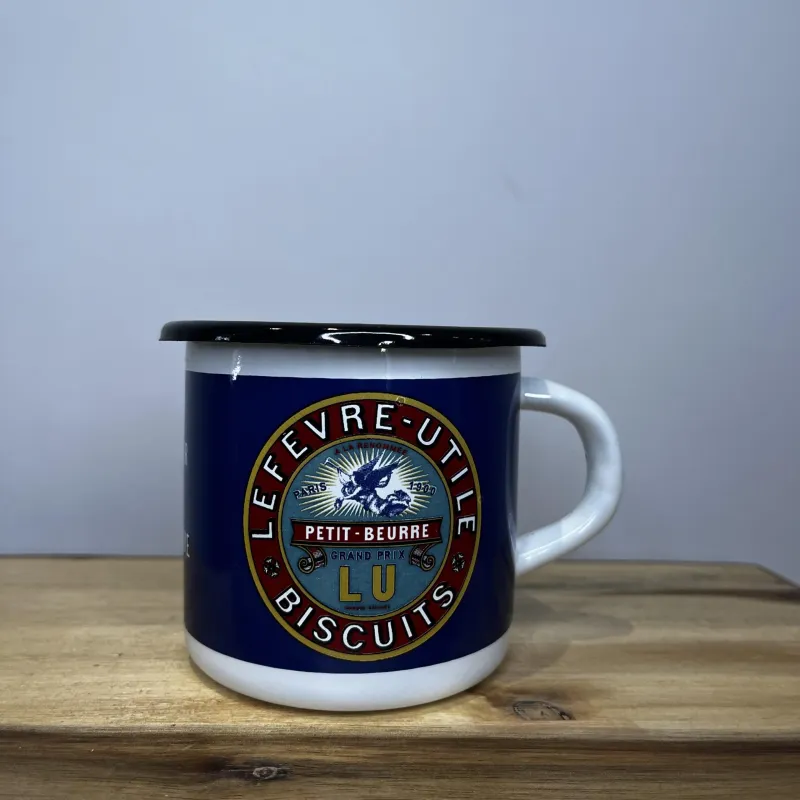 Mug émaillé LU - Email Replica
