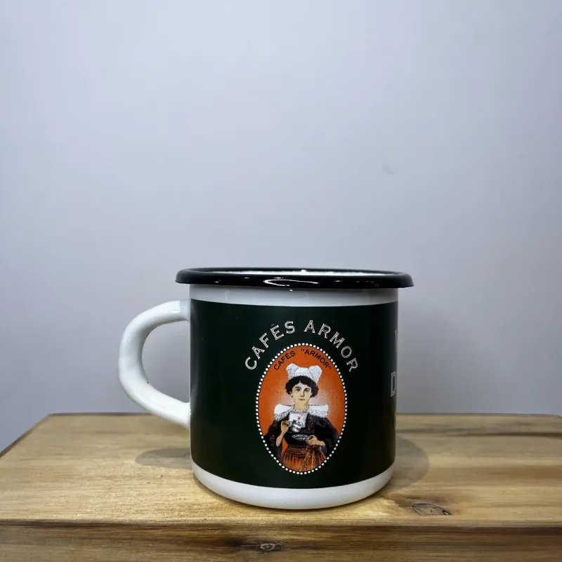 Mug émaillé Café Armor - Email Replica