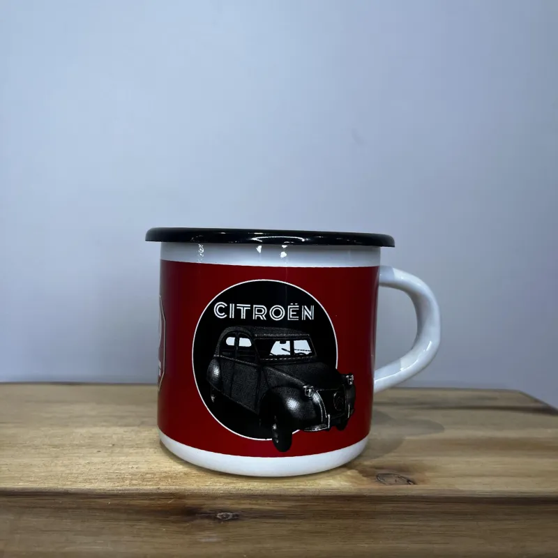 Mug émaillé 2CV - Email Replica