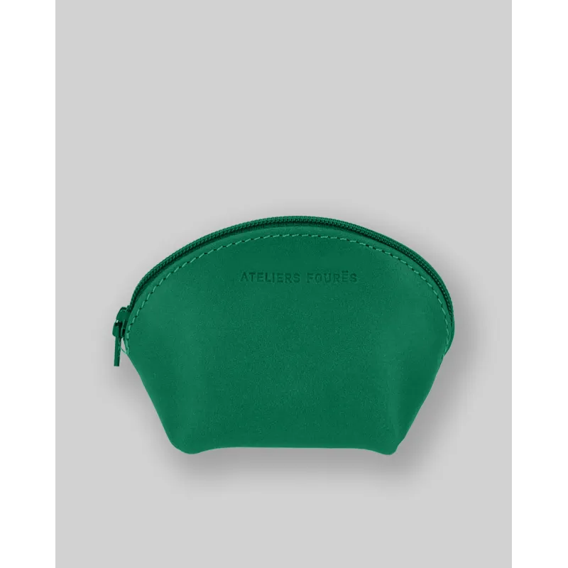 Bourse zippée Nymphe Perroquet - Atelier Fourès