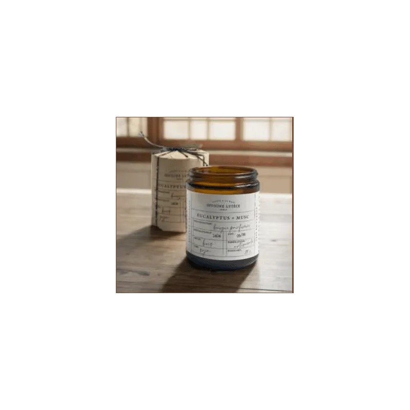 Bougie EUCALYPTUS + MUSC - Officine Lutèce