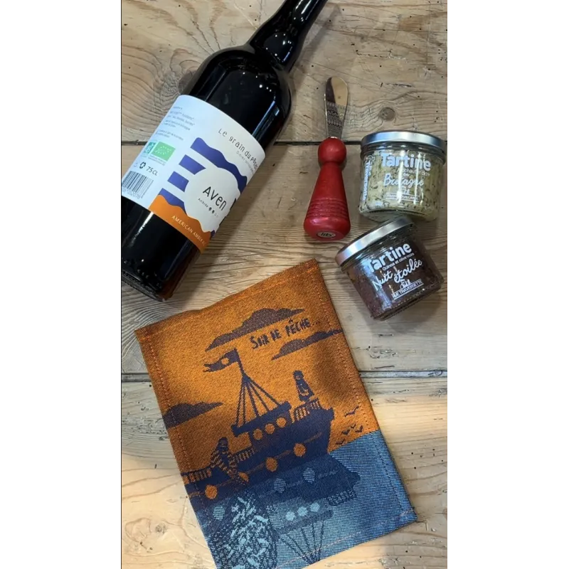 Para Tapas Soir de pêche (à l'unité) - Tissage Moutet
