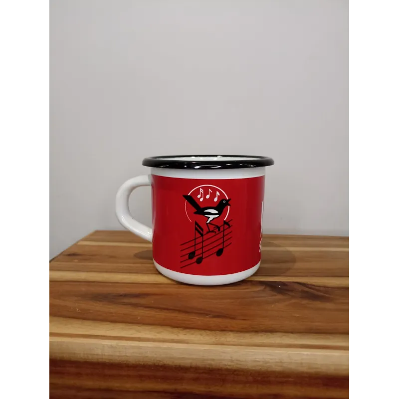 Mug émaillé La pie qui chante - Email Replica
