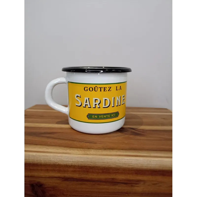 Mug émaillé Sardine - Email Replica