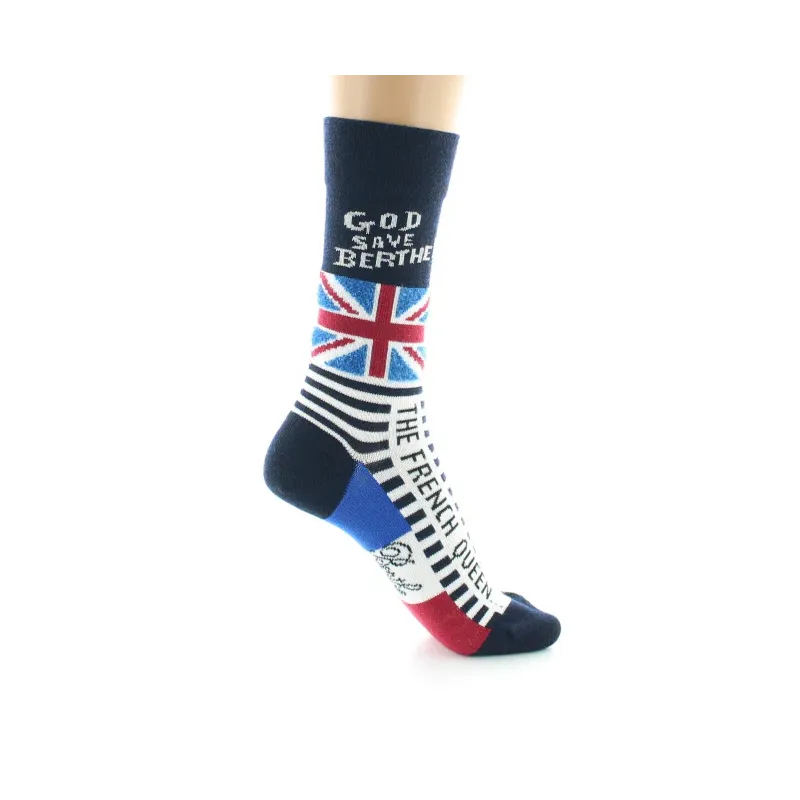 Chaussettes God Save Berthe - Berthe aux Grands Pieds