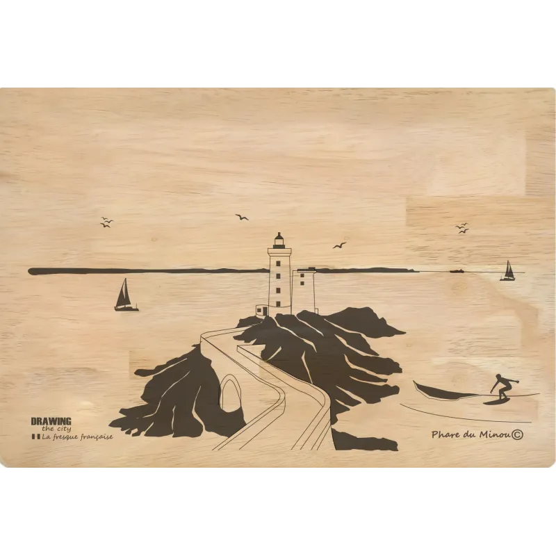 Planche Apero Phare du Minou- Drawing The City