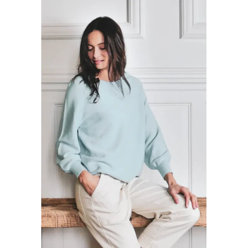 Pull découverte bleu ciel - Cézembre