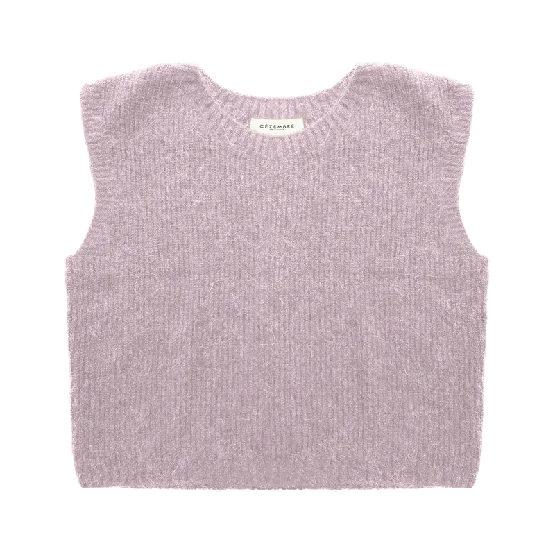 Pull Romy gris rosé - Cézembre