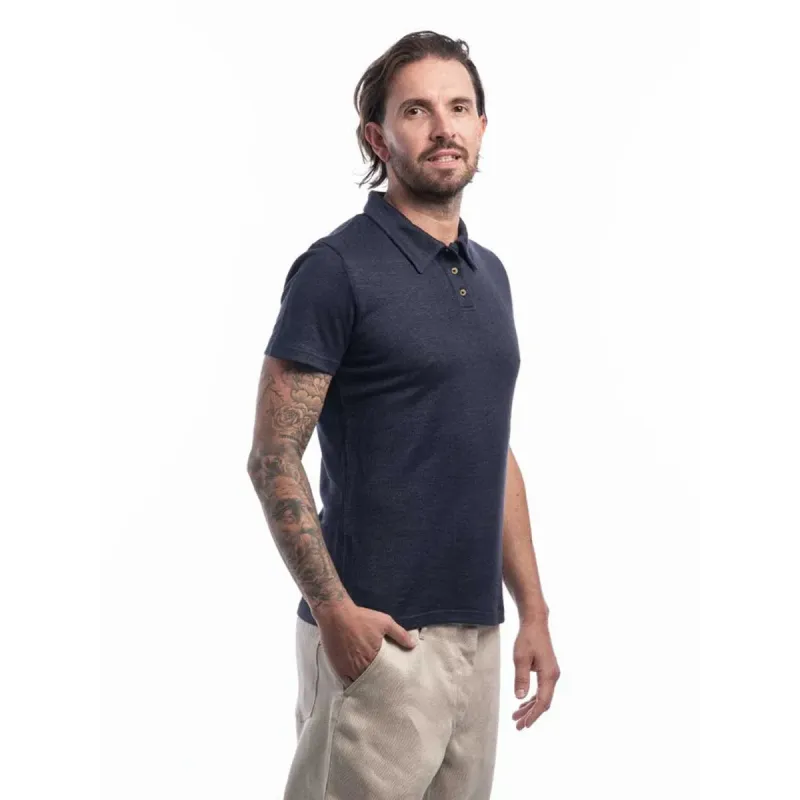 Polo lin marine - Pango Lin