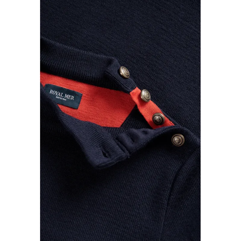 Pull Adrian confort marine vitamine - Royal Mer