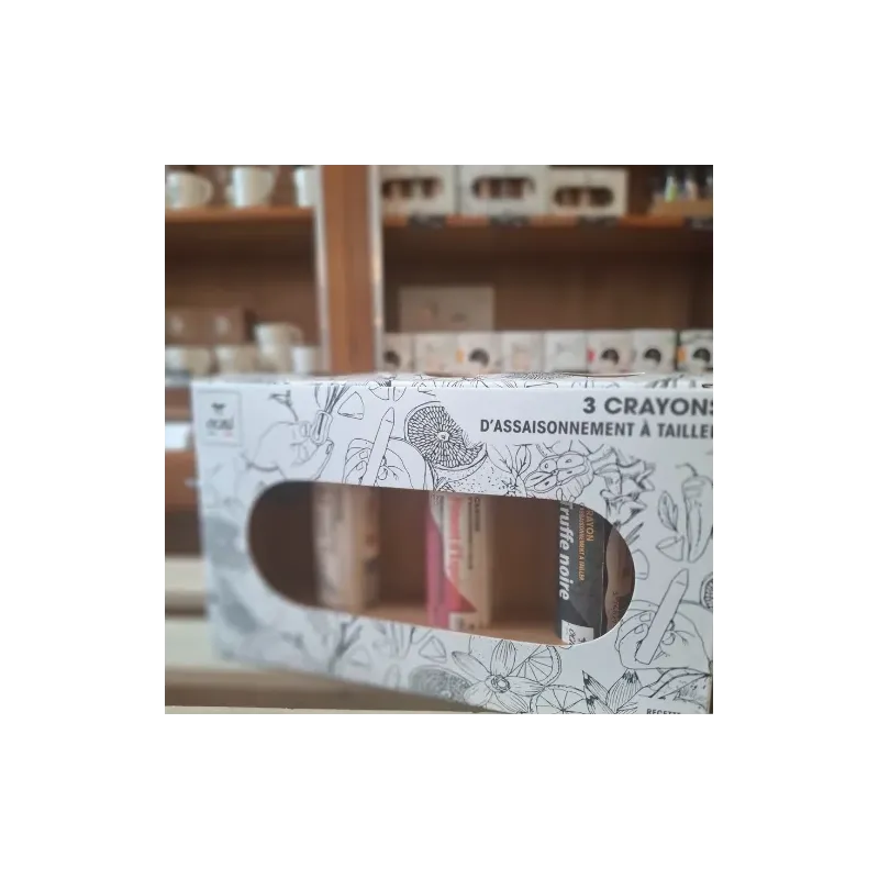 Coffret 3 crayons - Le parfumé - Ocni