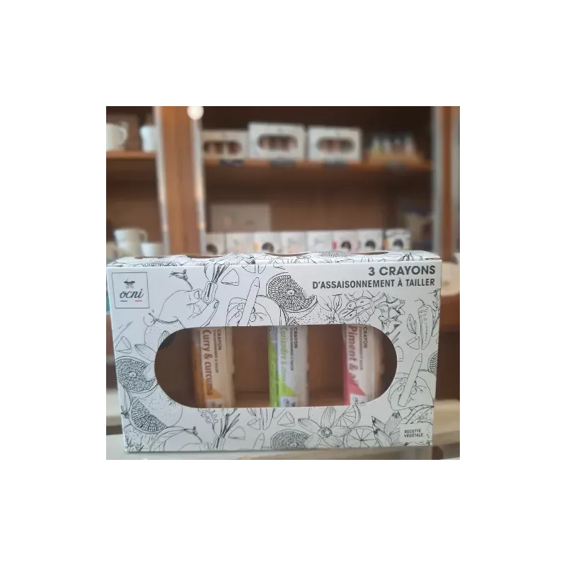 Coffret 3 crayons - Epicé - Ocni