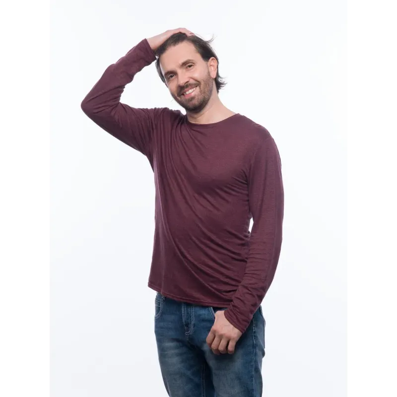 Tee shirt manches longues en LIN - Pango Lin