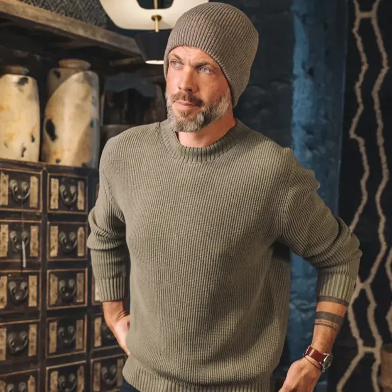 Pull Frehel Kaki - Cezembre