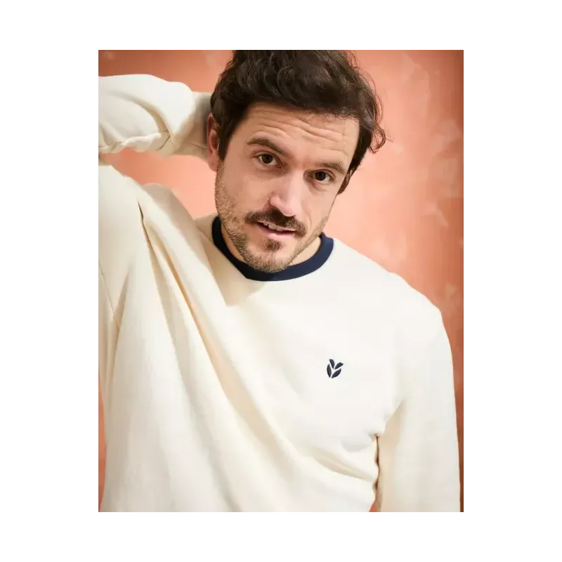 Sweat Ivan Ecru - Lemahieu