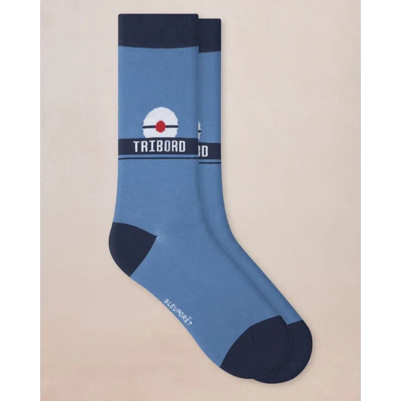 Chaussettes Babord Tribord - Bleu Forêt