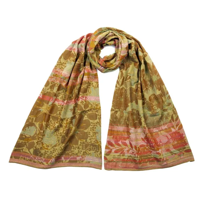 Foulard Emilienne Rhubarbe - Létol