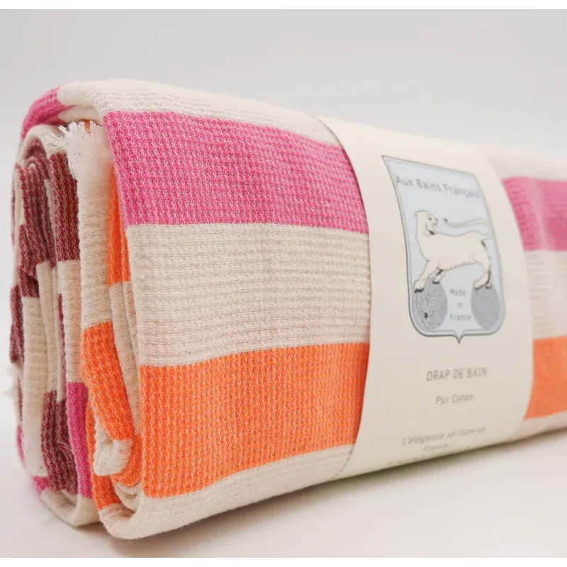 Drap de bain Rosa - Aux bains Français