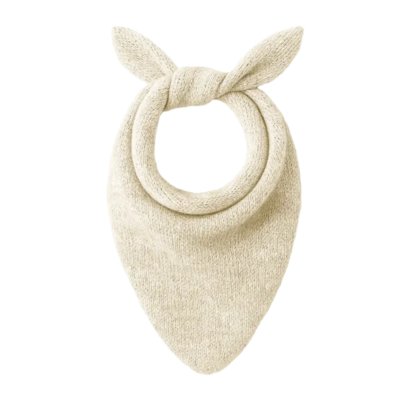 Brigitte Bandana merinos et cachemire ecru - Cezembre