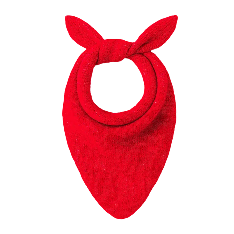 Brigitte Bandana merinos et cachemire corail - Cezembre