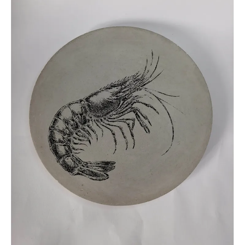 Sous Plat Crevette béton - Green Hygge