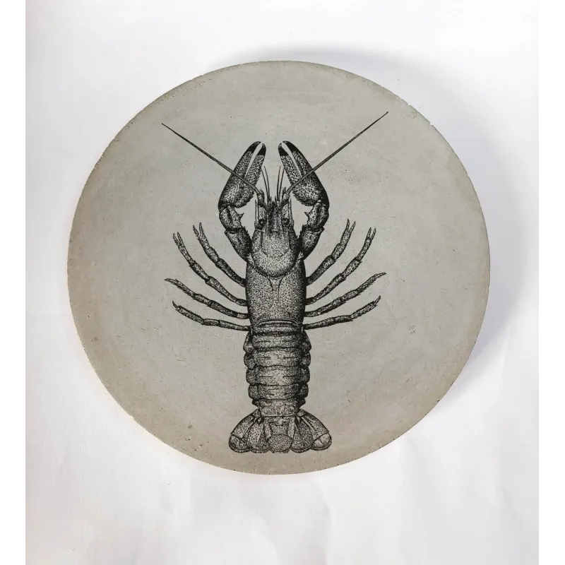 Sous Plat Homard béton - Green Hygge