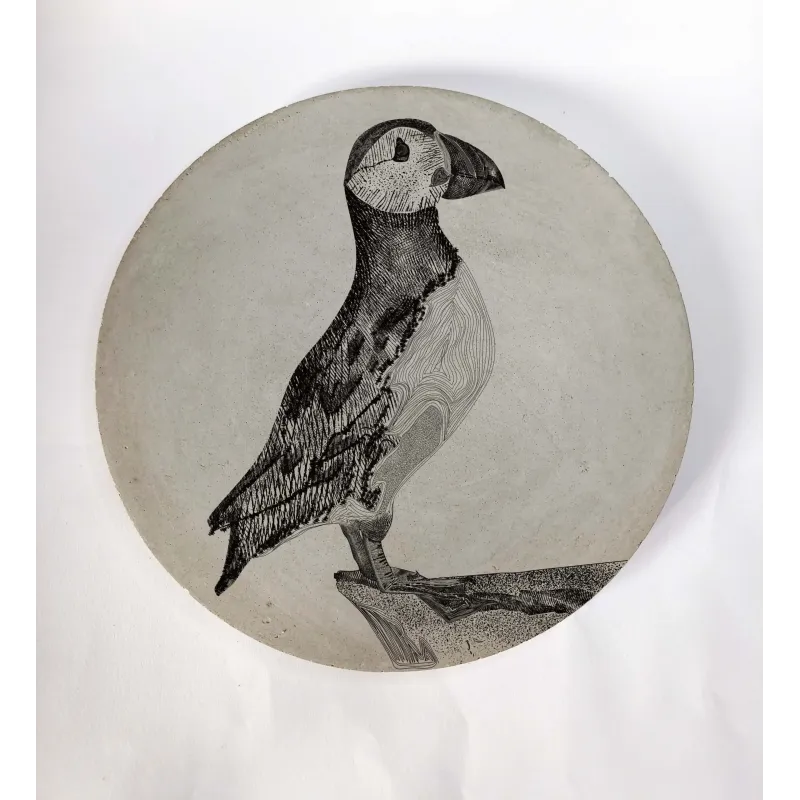 Sous Plat Macareux béton - Green Hygge