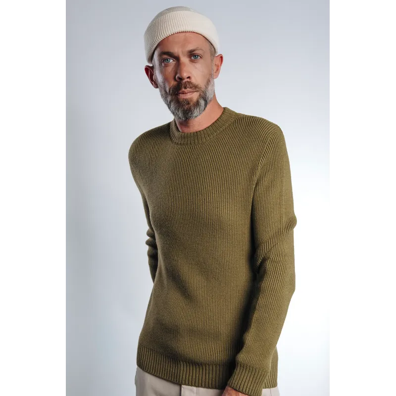 Pull chevret kaki - Cezembre