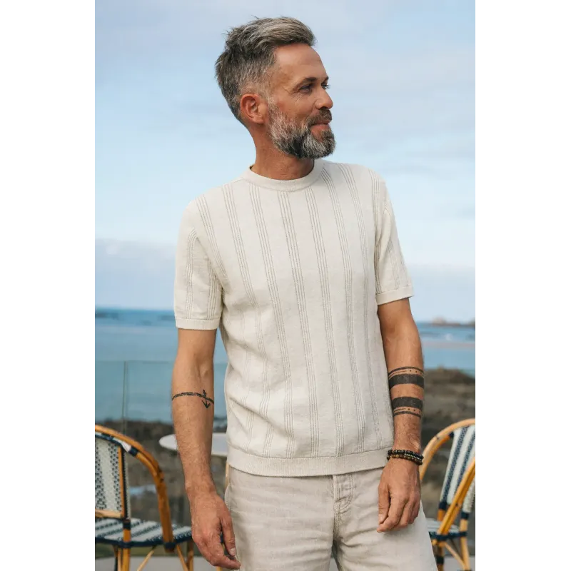 T-shirt Arthur coton cachemire - Cezembre