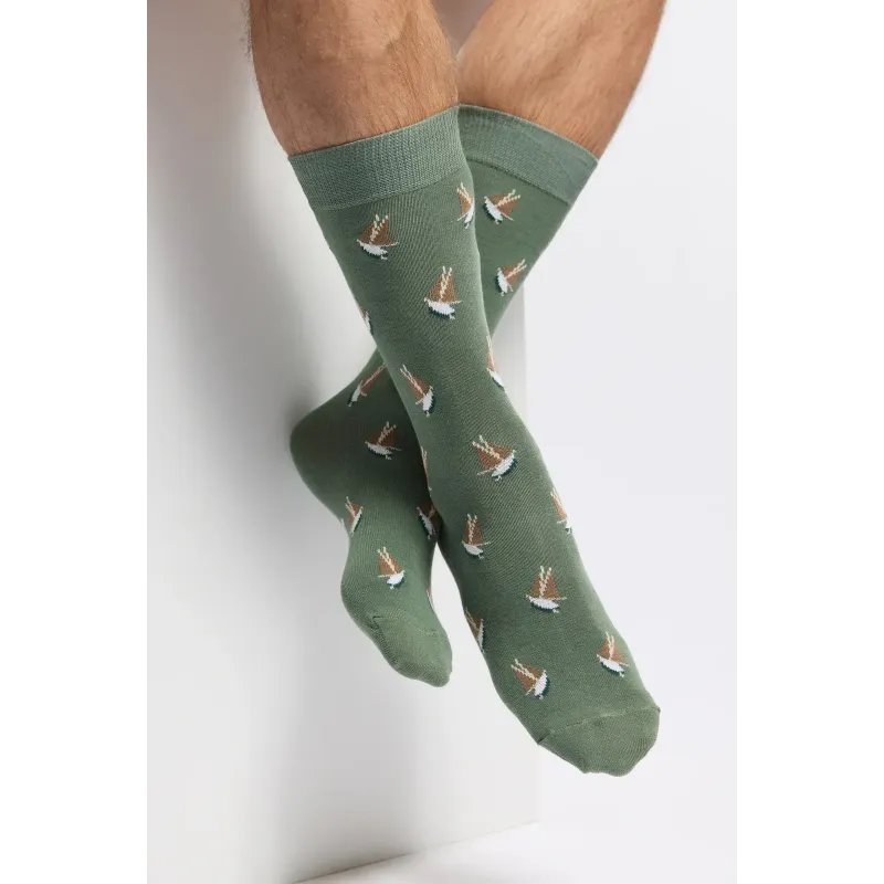 Les voiliers chaussettes - Maison Broussaud x Armor Lux