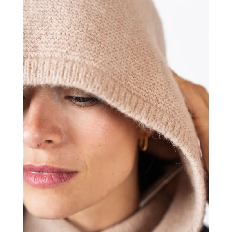 Capuche Lou Alpaga beige - Cezembre
