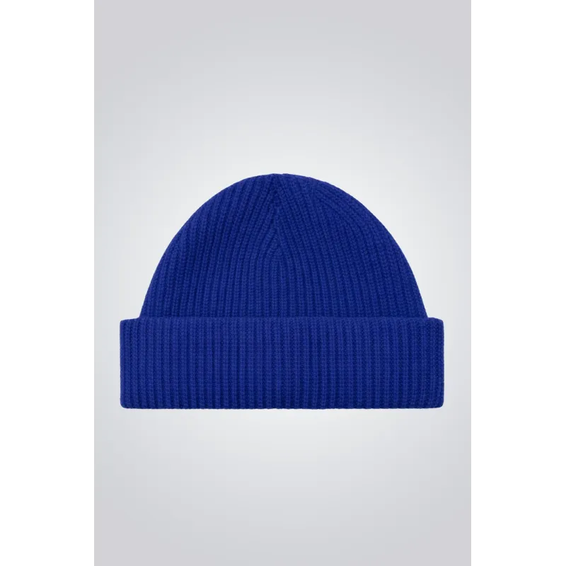 Bonnet Emma mérinos bleu électrique - Cezembre