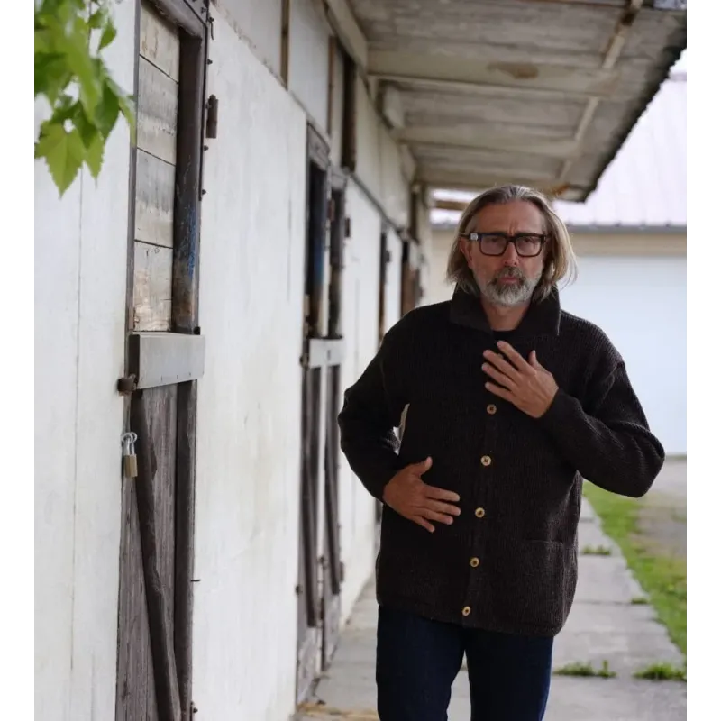 Veste Finnois burel - Laines du Forez