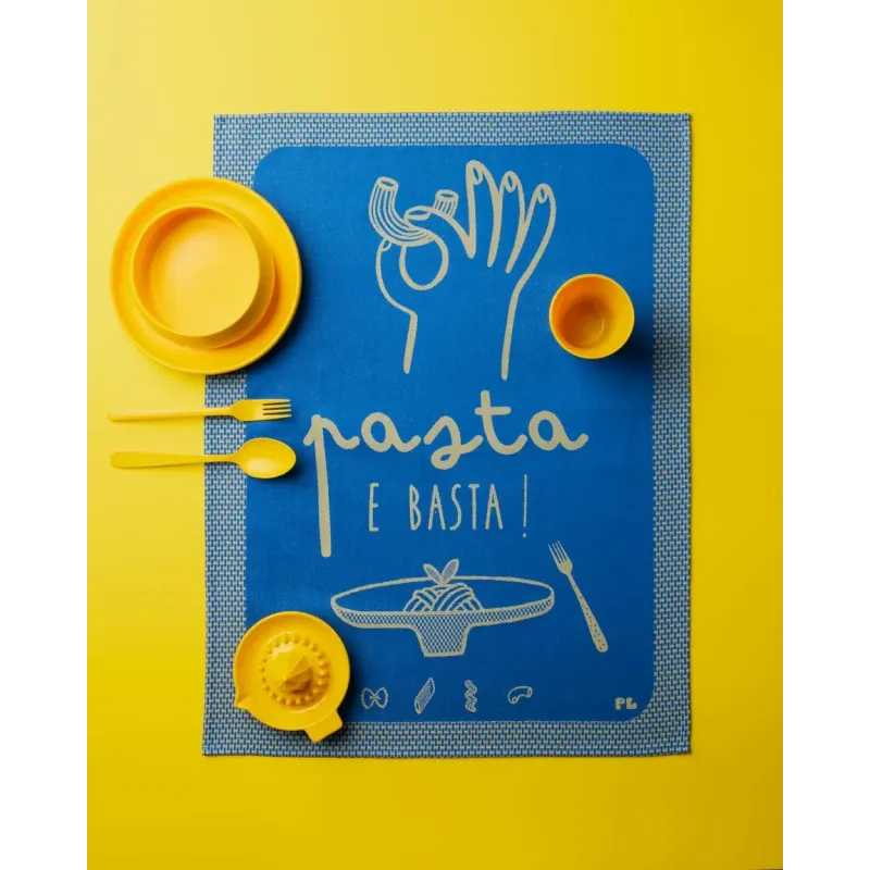 Torchon Jacquard Pasta e basta - Tissage Moutet