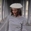 Ecru - Béret mode - Le béret Français