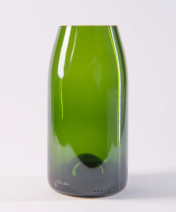 vase champé vert